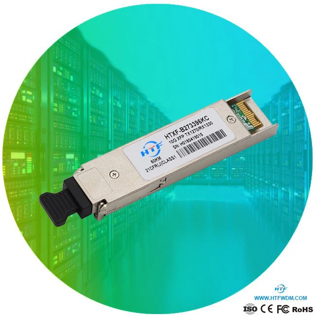BIDI ٹرانسیورز 10G XFP TX1270nmRX1330nm 60 کلومیٹر
