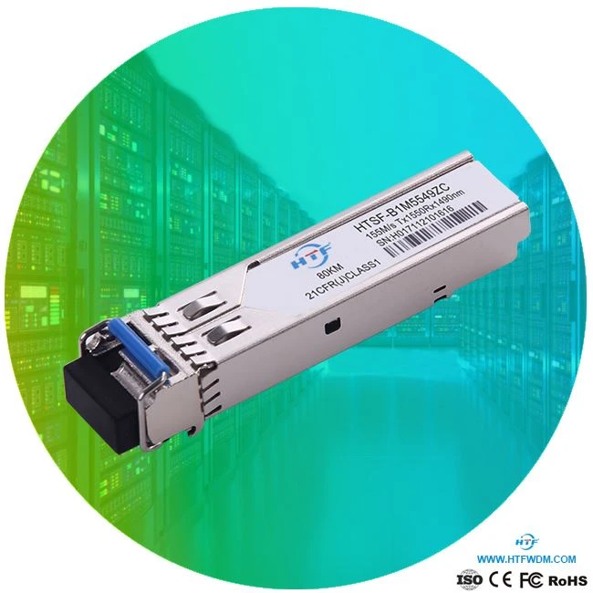 155Mb/s SFP BIDI 80km آپٹیکل ٹرانسیور